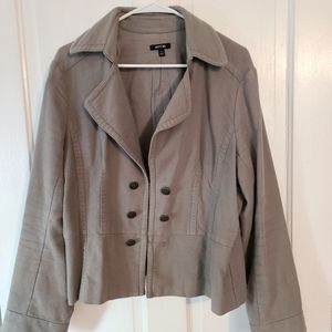 Apt 9 Military Style Jacket - XL - BUTTON MISSING